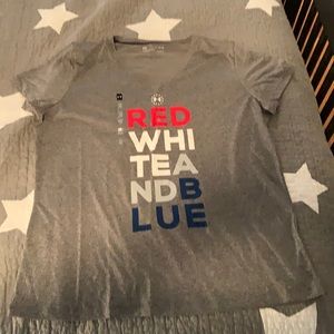 New with tag. Women’s under Armour loose fit V neck